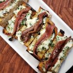 Anchovy Toast with Tarragon Butter